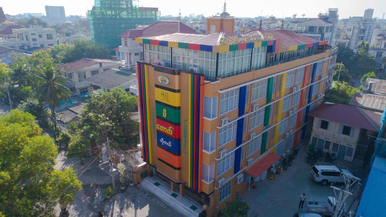 Golden Gum-Kino Hotel Mandalay Bagian luar foto