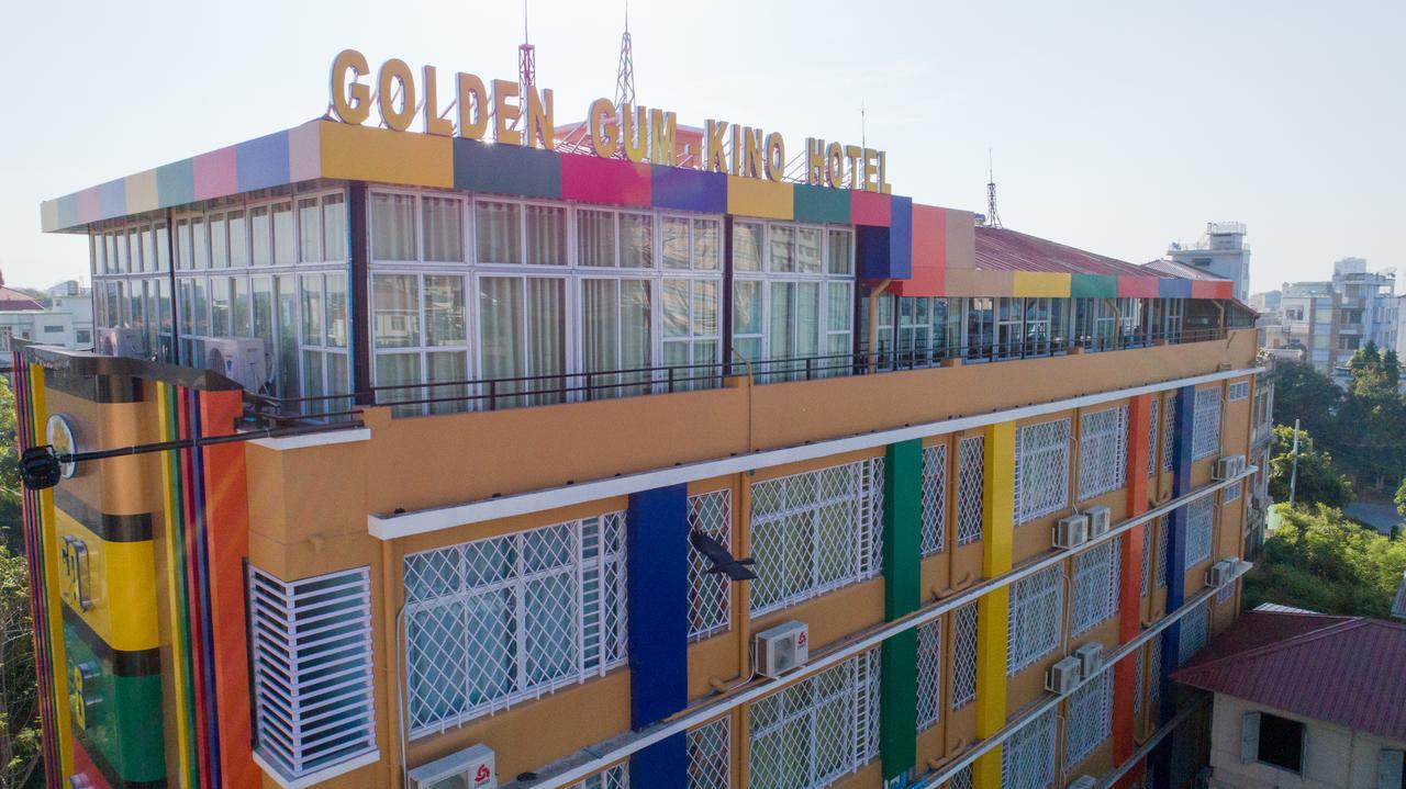 Golden Gum-Kino Hotel Mandalay Bagian luar foto
